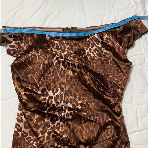Nicole Miller Collection Leopard Dress - Picture 9 of 12